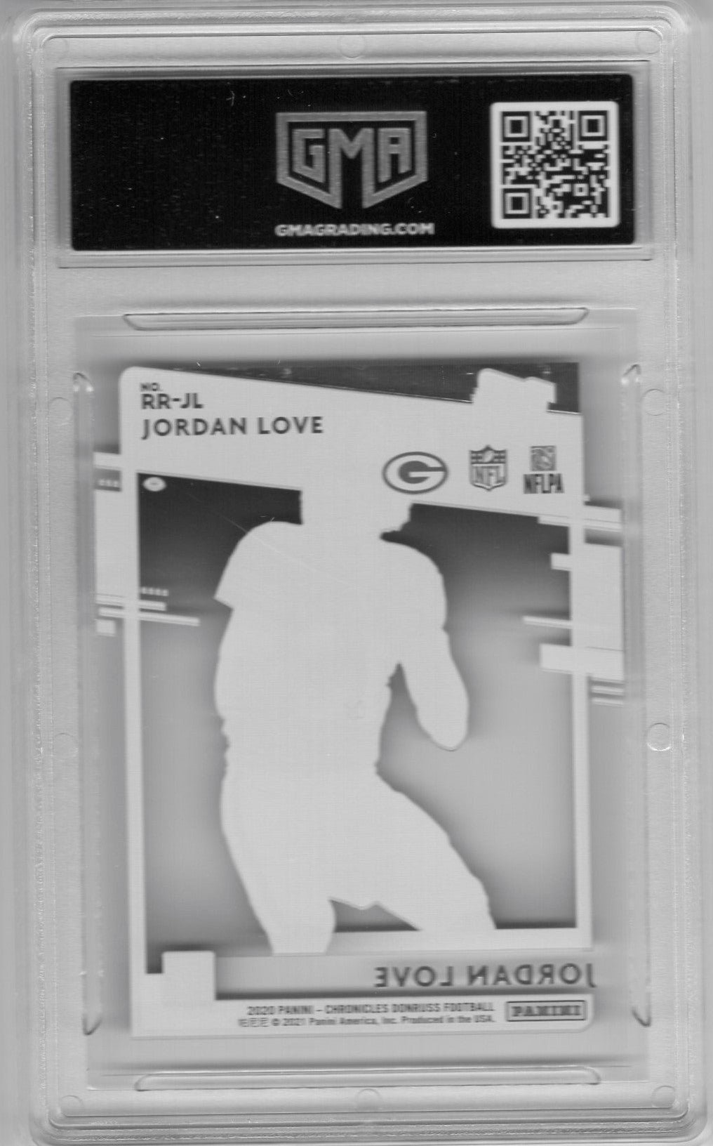 2020 CHRONICLES JORDAN LOVE #RR-JL RATED ROOKIE CLEARLY DONRUSS MINT 10