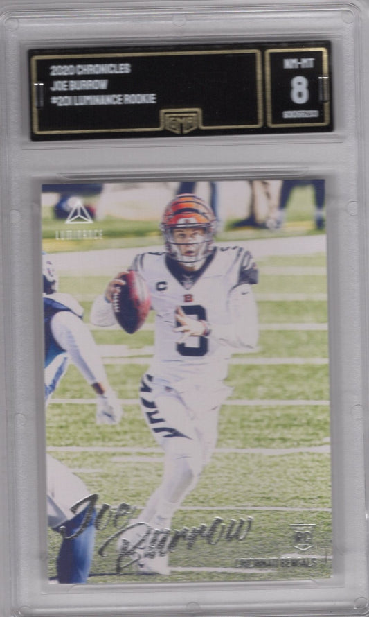 2020 CHRONICLES JOE BURROW LUMINANCE ROOKIE #201