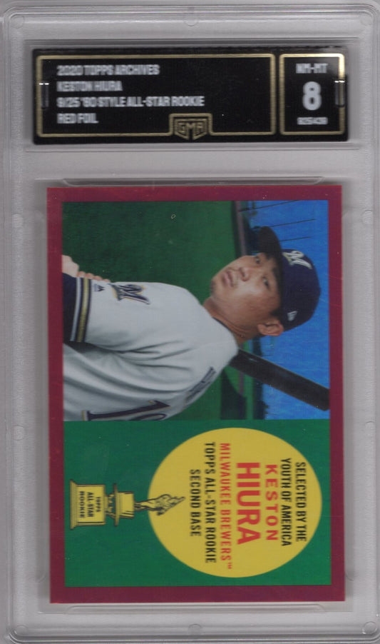 2020 TOPPS ARCHIVES KESTON HIURA ALL-STAR ROOKIE RED FOIL 9/25