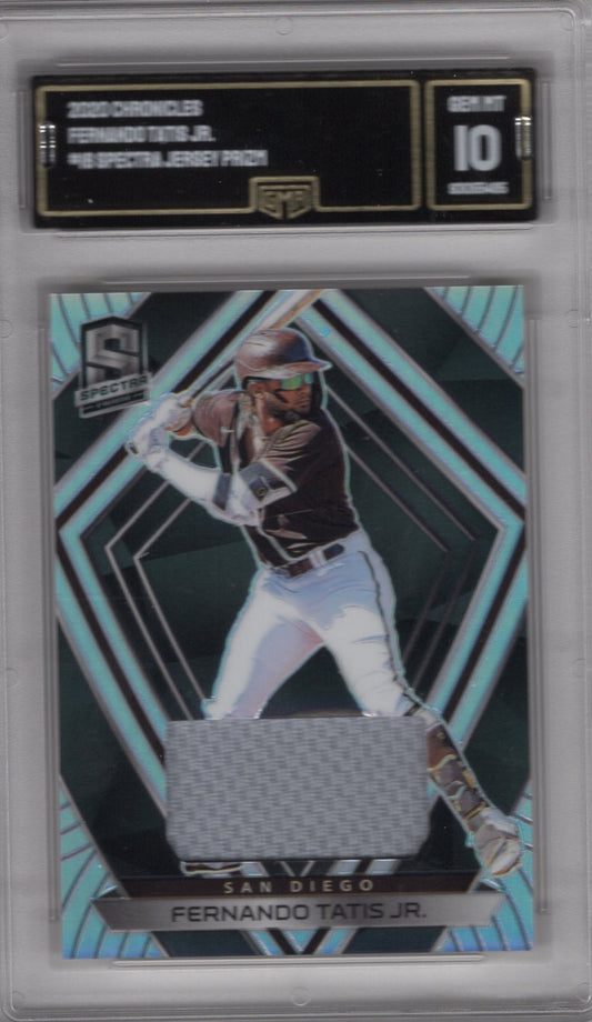 2020 CHRONICLES SPECTRA FERNANDO TATIS JR. #16 JERSEY SILVER PRIZM